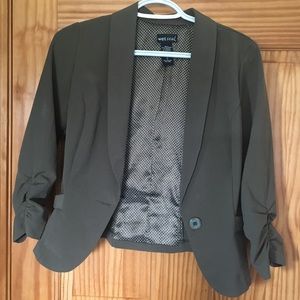 Wet Seal army green cardigan